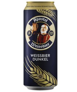 Bia Apostel Weissbier Dunkel 5.3% – Thùng 24 Lon 500ml