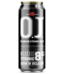 Bia OJ Strong Imported 8.5% – Thùng 24 Lon 500ml