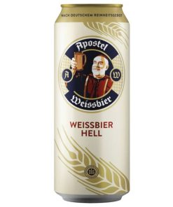 Bia Apostel Weissbier Helle 5.3% – Thùng 24 Lon 500ml