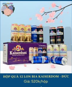 Hộp Quà Bia Đức Kaiserdom - 12 Lon 500ml