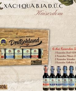 Alternative view of Hộp Quà Bia Đức Kaiserdom - 6 Chai Nắp Bật 500ml