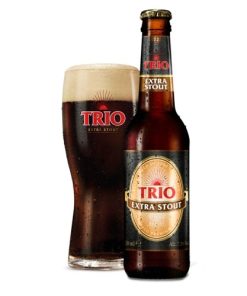 Bia Trio Extra Stout 7.2% – Thùng 24 Chai 330ml