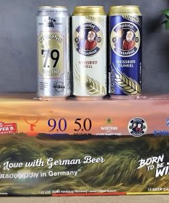 Alternative view of Hộp Quà Bia Đức Apostel - 12 Lon 500ml