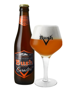Bia Bush Amber Tripel 12% – Thùng 24 Chai 330ml
