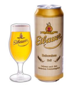 Bia Eibauer Hefeweizen Hell 5.2% – Thùng 24 Lon 500ml