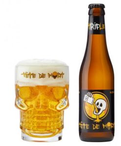 Bia Tete De Mort Triple 8.1% – Thùng 24 Chai 330ml