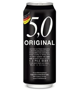 Bia 5,0 Original Pils Beer 5% – Thùng 24 Lon 500ml