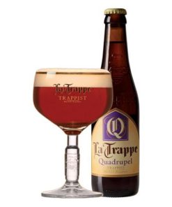 Bia La Trappe Quadrupel 10% – Thùng 24 Chai 330ml ( Tặng Ly Chính Hãng )