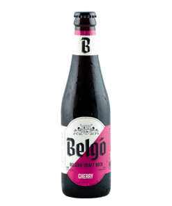 Bia Belgo Cherry 3.5% – Thùng 24 Chai 330ml