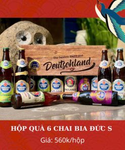Hộp Quà Bia Đức S - 6 Chai 500ml