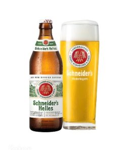 Bia Đức Schneider’s Helles 4.9%  – Thùng 20 Chai 500ml