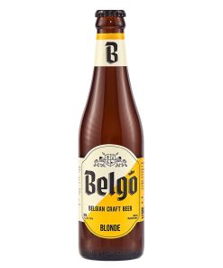 Bia Belgo Blonde 5.9% – Thùng 24 Chai 330ml