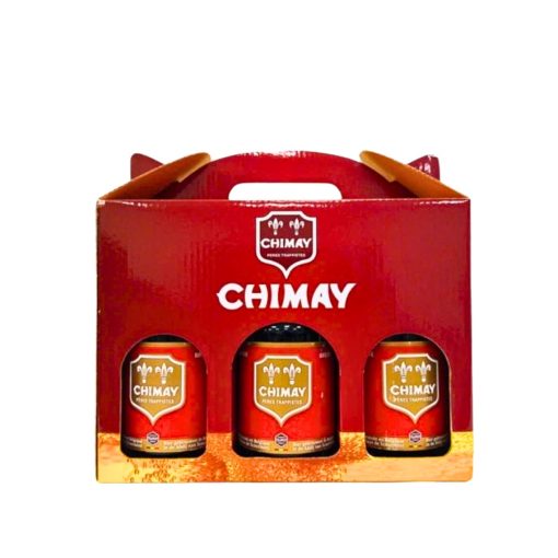 Hộp Quà Chimay Đỏ Bỉ - 4 Chai 330ml