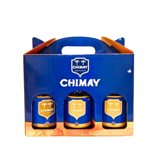 Hộp Quà Chimay Xanh Bỉ - 4 Chai 330ml