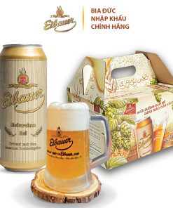 Hộp Quà Bia Eibauer Hefeweizen Hell 5.2% – Thùng 12 Lon 500ml