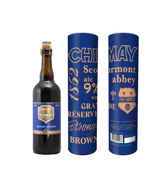 Hộp Quà Bia Chimay Xanh 9% – Chai 750ml