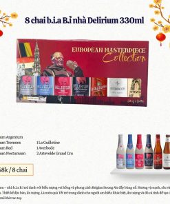 Hộp Quà Bia Bỉ Delirium Mix - 8 Chai 330ml