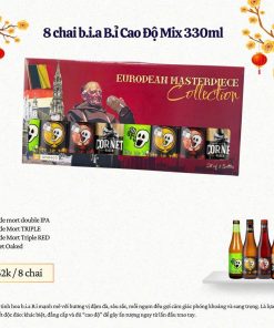 Hộp Quà Bia Bỉ Cao Độ Mix - 8 Chai 330ml