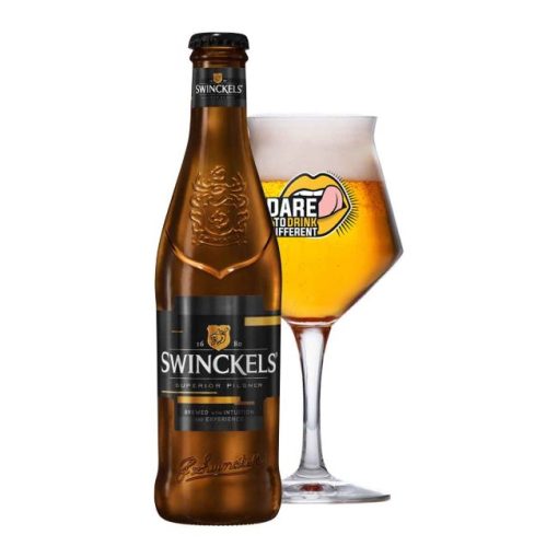 Bia Swinckels Pilsner 5.3% – Thùng 24 Chai 330ml