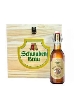 Alternative view of Bia Schwaben Brau Das Helle 5%  – Thùng 20 Chai 500ml