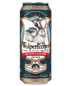 Bia Wolpertinger Helles 5% – Thùng 24 lon 500ml