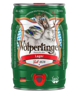 Bia Đức Wolpertinger Lager 4.9%  – Bom 5L