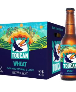 Bia TouCan Wheat 4.9% - Thùng 12 Chai 330ml