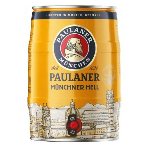 Bia Đức Paulaner Munchner Hell 4.9% – Bom 5L (Date: 06/08/25)