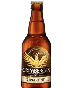 Bia Grimbergen Tripel 9% – Thùng 24 Chai 330ml