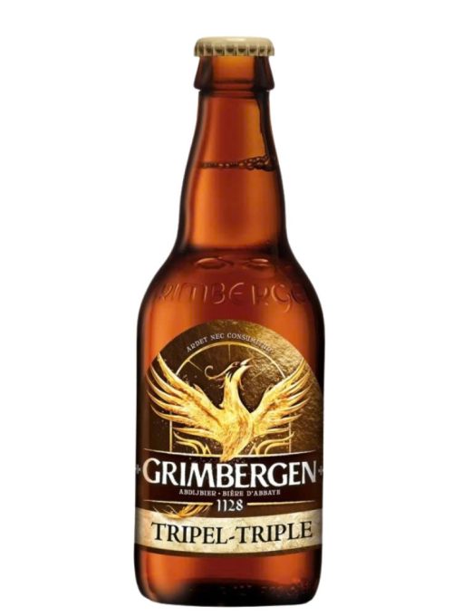 Bia Grimbergen Tripel 9% – Thùng 24 Chai 330ml