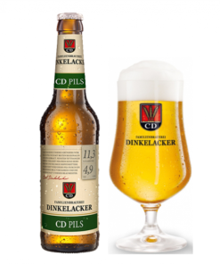 Bia Dinkelacker CD Pils 4.9%  – Thùng 24 Chai 330ml (10/08/25)
