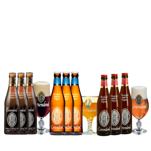 Bia Corsendonk Bỉ Mix – Set 9 Chai 330ml