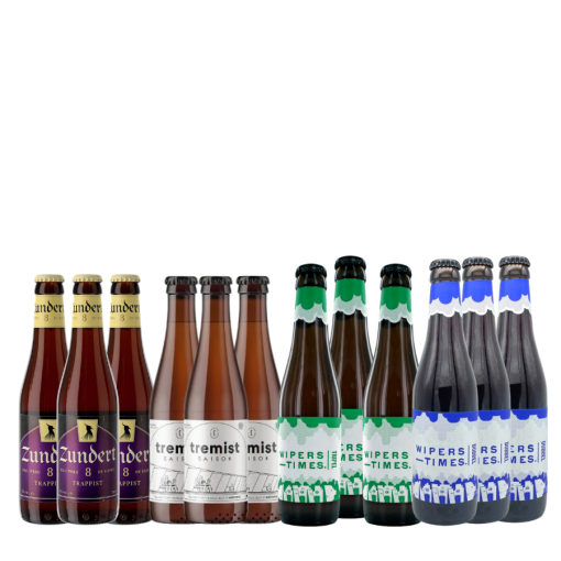 Set Bia Cao Cấp Mix - 12 Chai 330ml