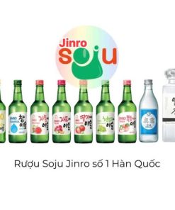 Soju Jinro 12% Hàn Quốc - Thùng 20 Chai 360ml
