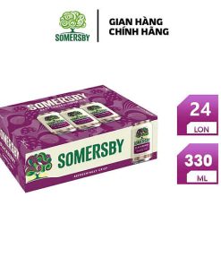 Somersby Cider Blackberry 4.5% – Thùng 24 Lon 330ml