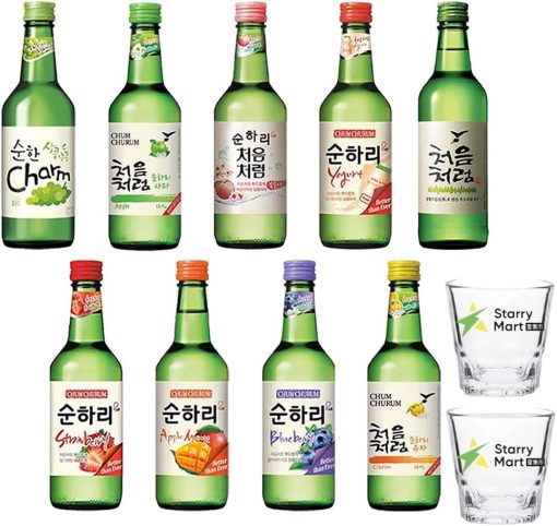 Soju Chum Churum 12% Hàn Quốc - Thùng 20 Chai 360ml