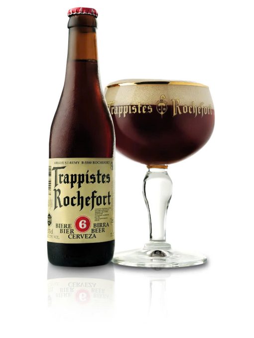 Bia Trappistes Rochefort 6 7.5% – Thùng 24 Chai 330ml