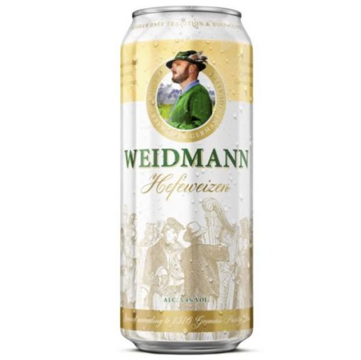 Bia Weidmann Hefeweizen 5.4% – Thùng 24 Lon 500ml
