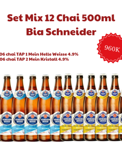 Alternative view of Bia Đức Schneider Weisse Mix – Set 12 Chai 500ml