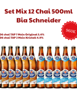 Bia Đức Schneider Weisse Mix – Set 12 Chai 500ml