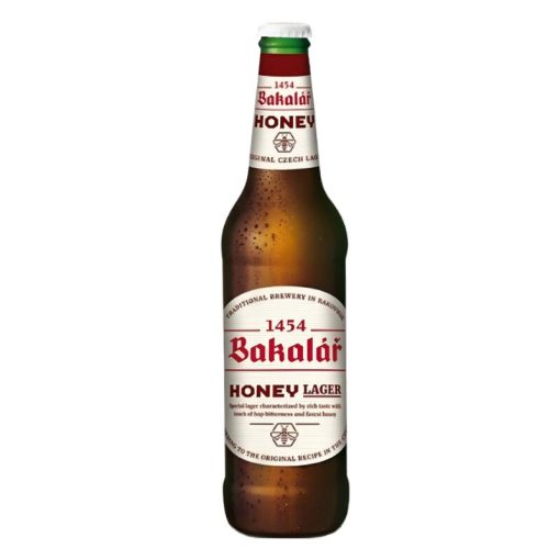 Bia Bakalar Honey Lager 5.8% – Set 10 Chai 500ml