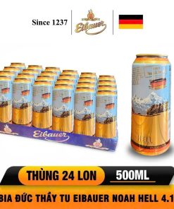 Bia Đức Eibauer NOAD 4.1% – Thùng 24 lon 500ml