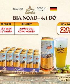 Alternative view of Bia Đức Eibauer NOAD 4.1% – Thùng 24 lon 500ml