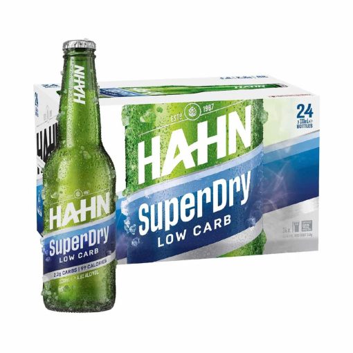 Bia Hahn Super Dry Úc 4.6% – Thùng 24 Chai 375ml