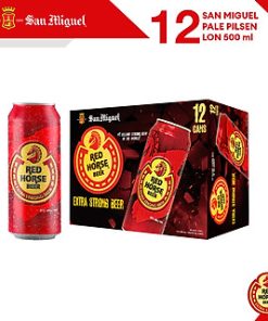 Bia San Miguel Red Horse 8% - Thùng 12 Lon 500ml