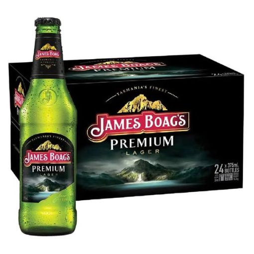 Bia James Boag’s Premium Lager Úc 4.6% – Thùng 24 Chai 375ml