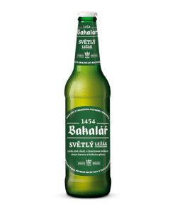 Bia Bakalar Premium Lager 4.9% Tiệp – Thùng 20 Chai 500ml