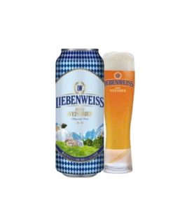 Bia Liebenweiss Hefe Weissbier 5.1% – Thùng 24 Lon 500ml