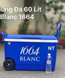 Thùng Đá Giữ Nhiệt 1664 Blanc - Thùng 60L (Có Bánh Xe Kéo)