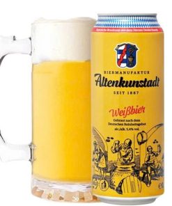 Bia Đức Altenkunstadt Weibbier 5.4% – Thùng 24 lon 500ml